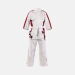 White Black  Karate Uniforms